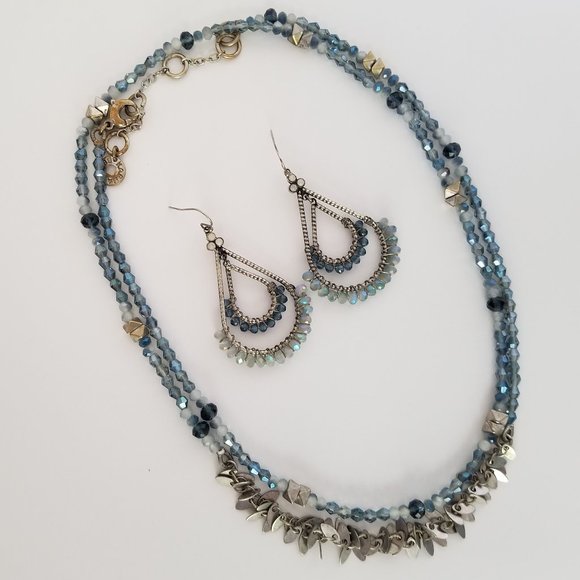 🔴Karma Bella Beaded Earring & Necklace Set🔴 - Picture 4 of 13